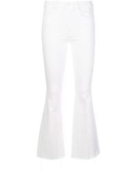 Mother - High-rise Flared Jeans - Lyst