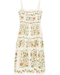 Agua Bendita - 'Nispero Uchuva' Midi Dress - Lyst