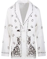 P.A.R.O.S.H. - P.A.R.O..H. Jacket With Embroidery - Lyst