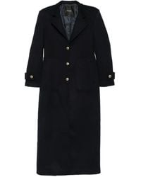 Pinko - Button-Up Single-Breasted Coat - Lyst
