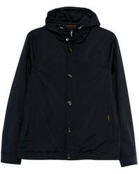 Moorer - Hooded Button Jacket - Lyst