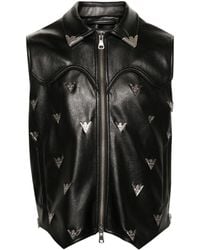 ANDERSSON BELL - Faux-Leather Vest - Lyst