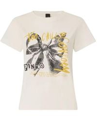 Pinko - T-Shirt À Imprimé Graphique - Lyst