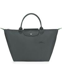 Longchamp - `le Pliage Green` Medium Handbag - Lyst
