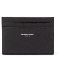 Saint Laurent - Ysl Monogram Credit Card Case - Lyst