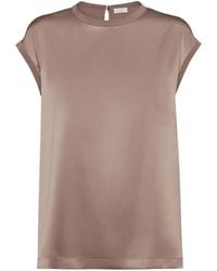 Brunello Cucinelli - Blouse - Lyst