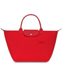 Longchamp - `le Pliage Green` Medium Handbag - Lyst