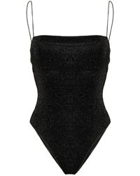 Oséree - Open-back Lurex Swimsuit - Lyst