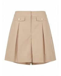 Twinset - Shorts With Detachable Belt - Lyst