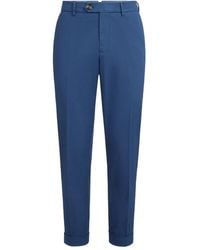 Brunello Cucinelli - Comfort Gabardine Trousers - Lyst