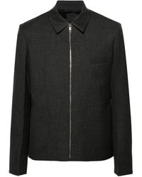 Givenchy - Wool Shirt Jacket - Lyst