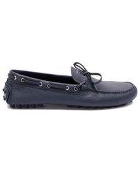 Prada - Leather 'Driver' Loafers - Lyst
