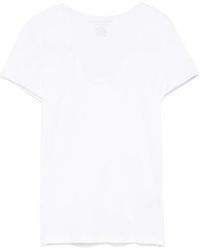 Majestic Filatures - U-Neck Short Sleeve T-Shirt - Lyst