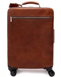 Brunello Cucinelli - Grained Calfskin Trolley Bag - Lyst