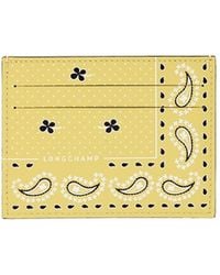 Longchamp - Pocket Card Holder - Lyst