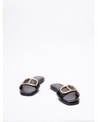 Twin Set - `Oval T` Slides - Lyst