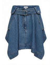 Loewe - Cargo Skirt - Lyst