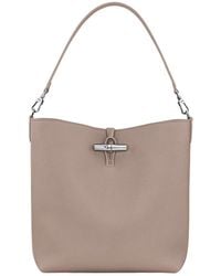 Longchamp - 'Le Roseau' Medium Hobo Bag - Lyst