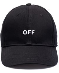 Off-White c/o Virgil Abloh - Off `Drill Off Stamp` Baseball Cap - Lyst