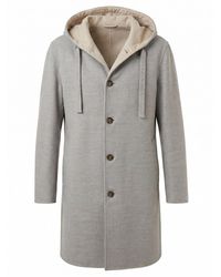 Lardini - Double Face Coat - Lyst