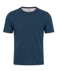 Brunello Cucinelli - Ribbed Jersey T-Shirt - Lyst
