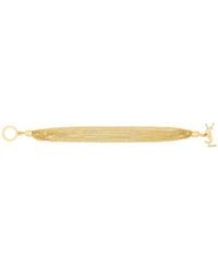 Saint Laurent - 'Cassandre' Chain Bracelet - Lyst