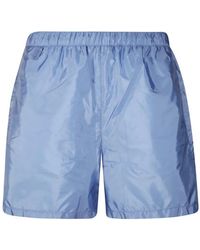 Prada - Re-Nylon Swim Trunks - Lyst