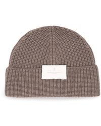 Brunello Cucinelli - Cashmere English Rib Knit Beanie - Lyst