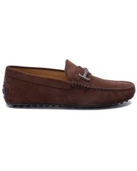 Tod's - `Double T Time City Gommino` Loafers - Lyst