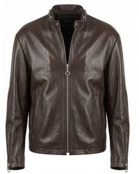 Gucci - Bull Leather Jacket - Lyst