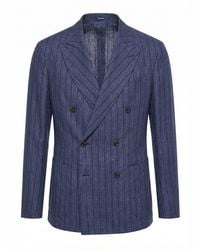 Drumohr - Double-Breasted Jacket - Lyst