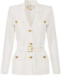 Elisabetta Franchi - Tricot Sweater - Lyst