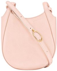 Longchamp - Le Foulonné S Grained-Leather Shoulder Bag - Lyst
