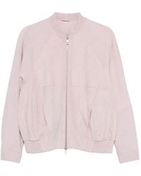 DESA NINETEENSEVENTYTWO - Draped Bomber Oversize Jacket - Lyst