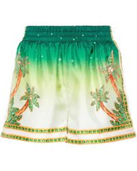 Casablancabrand - Shorts With Drawstrings - Lyst