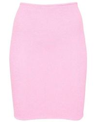 Hunza G - Mini Skirt - Lyst