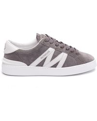 Moncler - `Monaco M` Low-Top Sneakers - Lyst