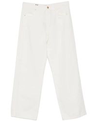 Max Mara - Cotton And Linen Pants - Lyst