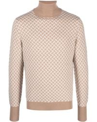 Drumohr - `biscottino` Turtle-neck Sweater - Lyst