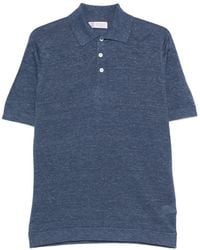 Brunello Cucinelli - Knit Polo - Lyst