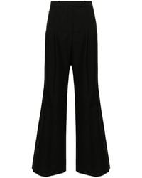 Givenchy - High-Waist Palazzo Trousers - Lyst