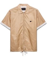 Prada - Re-Nylon Short Sleeved Shirt - Lyst