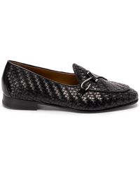 Edhen Milano - `Comporta` Leather Loafers - Lyst