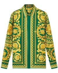 Versace - Silk Shirt - Lyst
