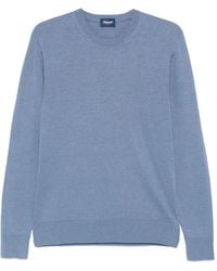 Drumohr - Long Sleeve Crew-Neck Sweater - Lyst