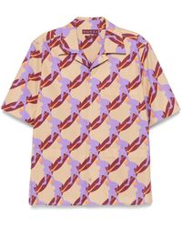 Gucci - Printed Poplin Shirt - Lyst