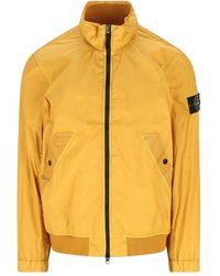 Stone Island - 'Crinkle Reps Ny' Bomber - Lyst