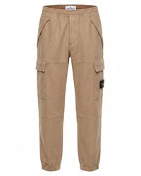Stone Island - Wool Nylon Flannel-Tc Pants - Lyst