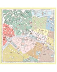 Longchamp - 'A La Decouverte De Paris' Foulard - Lyst