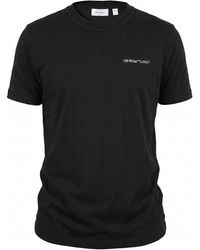Off-White c/o Virgil Abloh - Off 'Logo Quote' Regular T-Shirt - Lyst